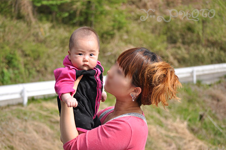 次女ちゃんとママ