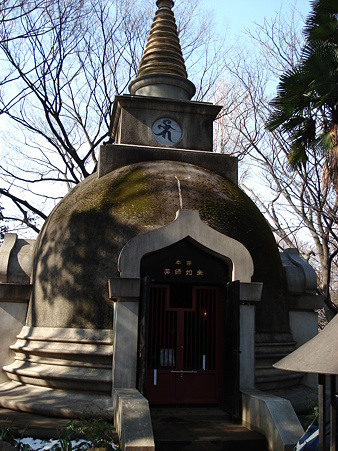 寛永寺 上野大仏 パゴダ様式