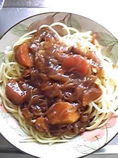 ハヤシスパゲティ