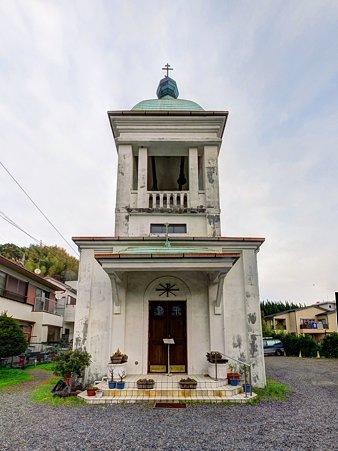 2012年2月5日 春日町 静岡ハリストス正教会 正面