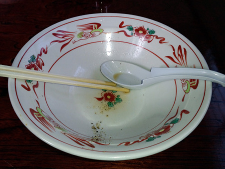 h23,12,7初代のチャーシューメン完食