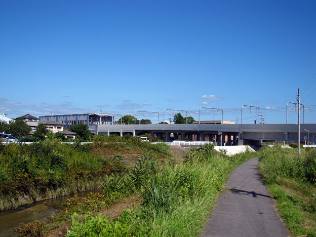 三河八橋駅遠景
