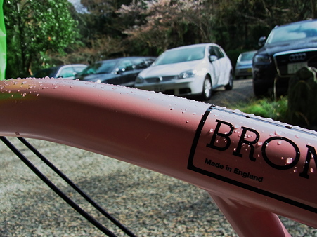 ずぶぬれピンクBrompton