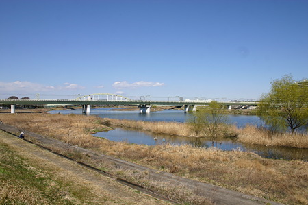 多摩川風景１