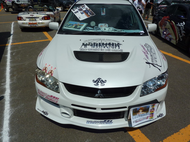 ランサーエボリューションワゴン アイドルマスター ボンネット 写真共有サイト フォト蔵