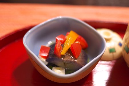 2011.03.09　銀山温泉　旅籠 いとうや　夕食-茄子の煮物