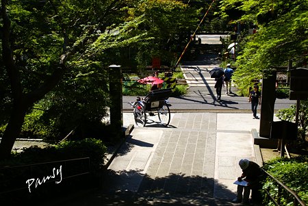 門前の風景・・長月の円覚寺にて・・8