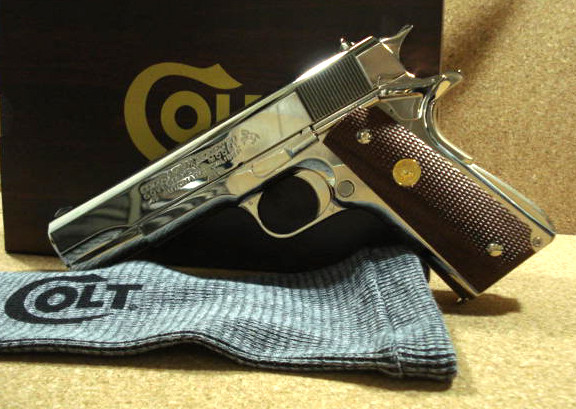ELAN シリーズ70 ガバメント ニッケル モデルガン