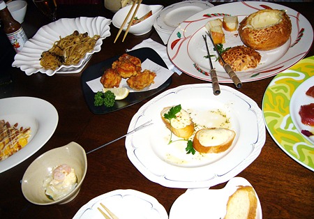旭川大雪地ビール館女子会プランで食べまくりの図(笑) 旭川大雪地ビール館女子会プランで食べまくりの図(笑)