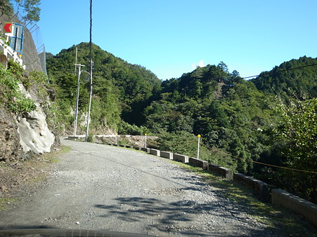 奈良県道40号大台ヶ原公園川上線迂回路-2