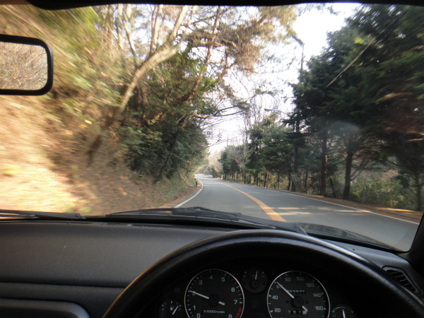 国道428号から西六甲ドライブウェイに