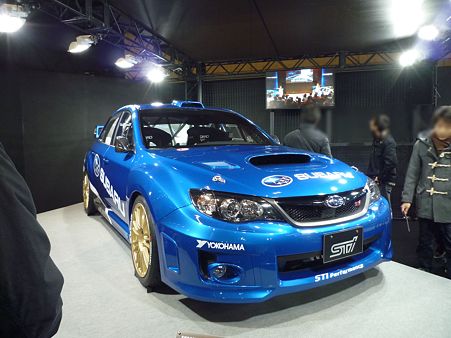 TOKYO AUTO SALON 2012 SUBARU IMPREZA WRX STI