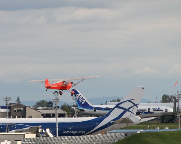 Small ship at Paine Field
